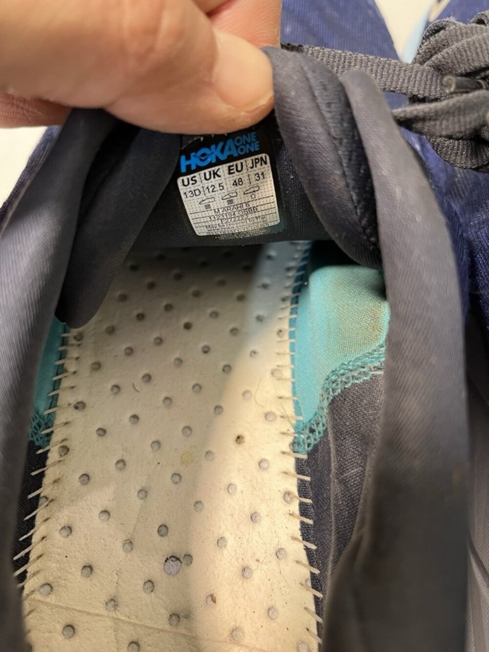 Hoka One One Sneakers Shoes Arahi 6 Men's Size 13 D - Picture 13 of 13